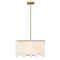 Z-Lite Viviana Chandelier, 8-Light, 19.75 In.W x 12 In.H, Rubbed Brass/Alabaster 345P20-RB - alternate 8